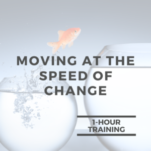 Moving at the Speed of Change